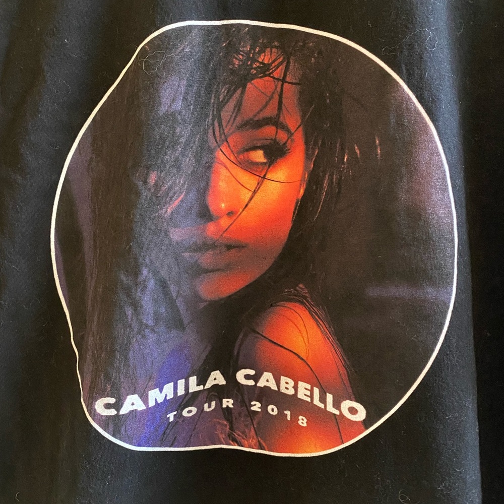 2018 Camila Cabello tour tshirt